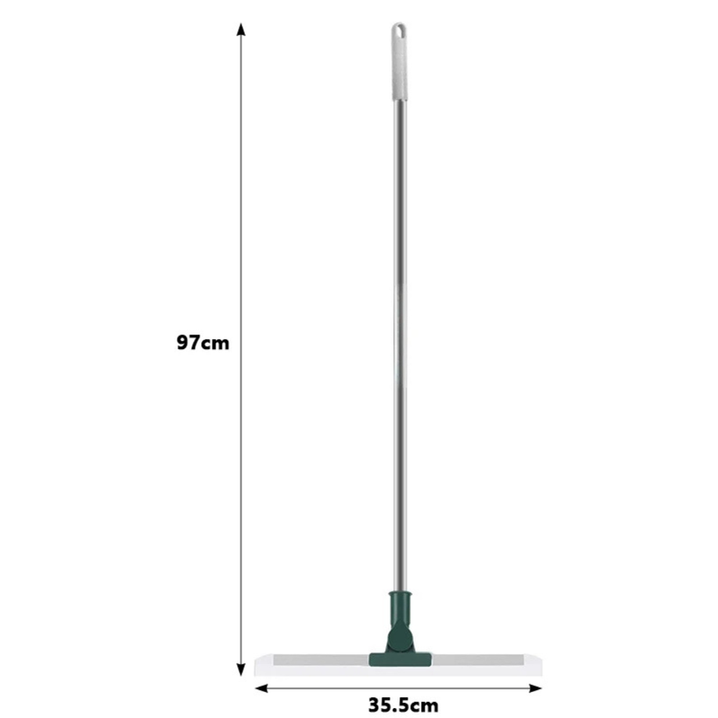 Rodo TurboClean 2 em 1 - Varre e Elimina a Água