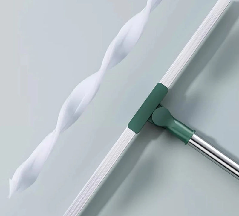 Rodo TurboClean 2 em 1 - Varre e Elimina a Água