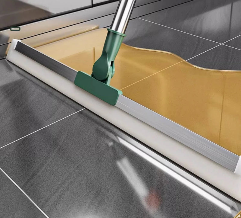 Rodo TurboClean 2 em 1 - Varre e Elimina a Água