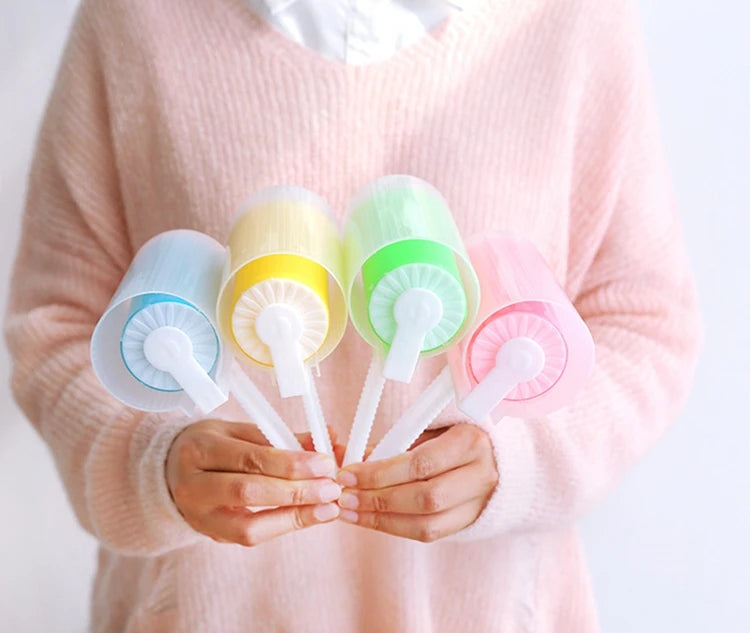 Washable Clothes Hair Sticky Roller Reusable Portable Home Clean Pet Hair Remover Sticky Roller Carpet Bed Sofa Dust Collector